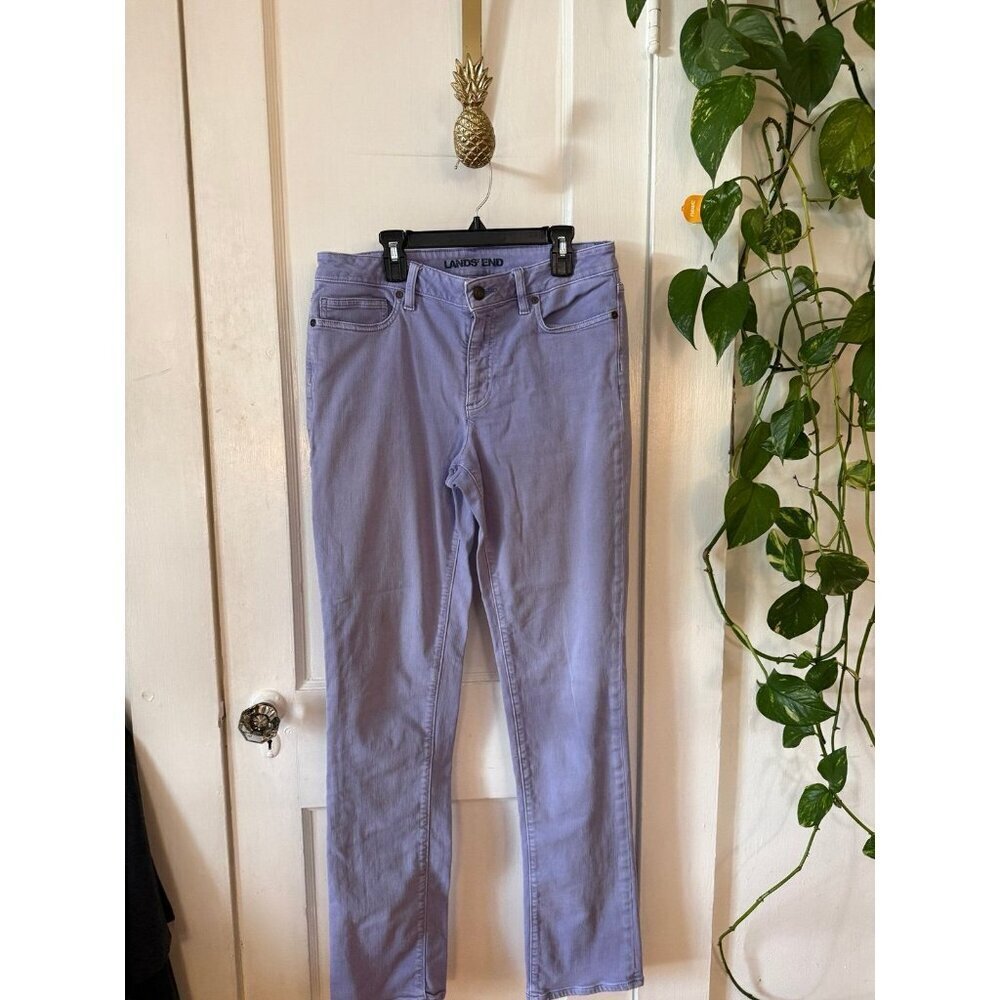 Lands end women’s size 10 purple jeans